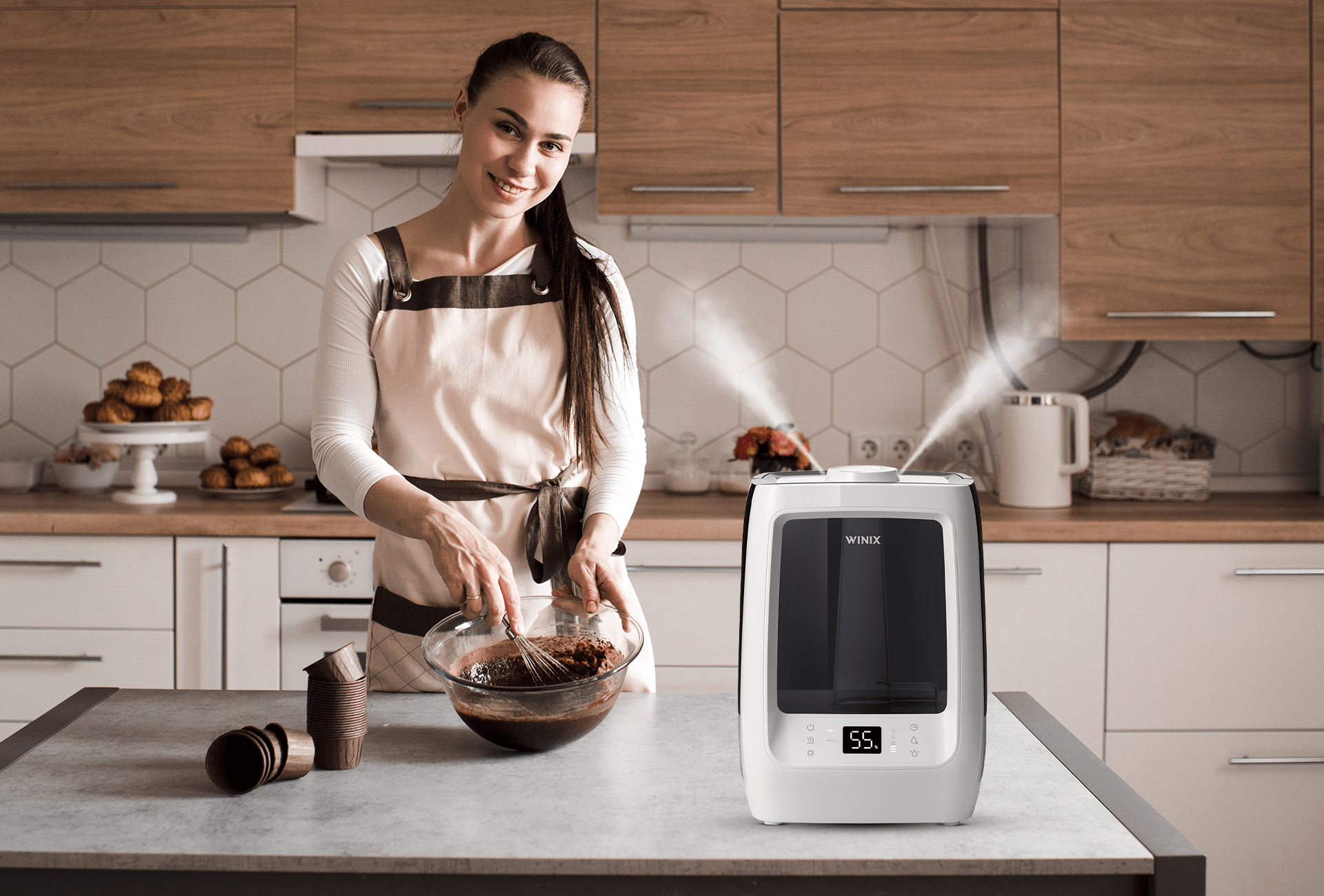 WINIX L500 humidifier with UV technology